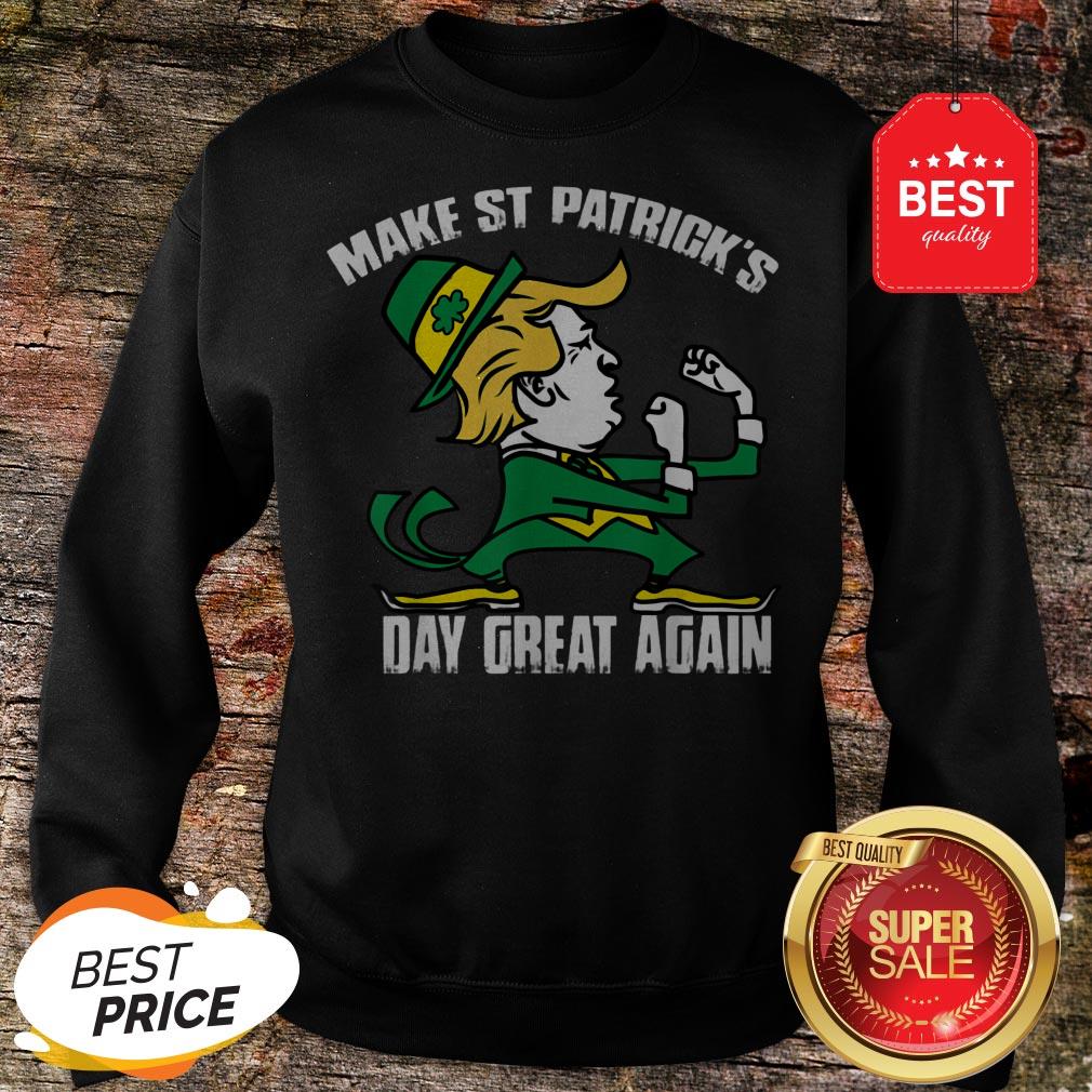 Official Trump Make St Patricks Day Great Again Shirt