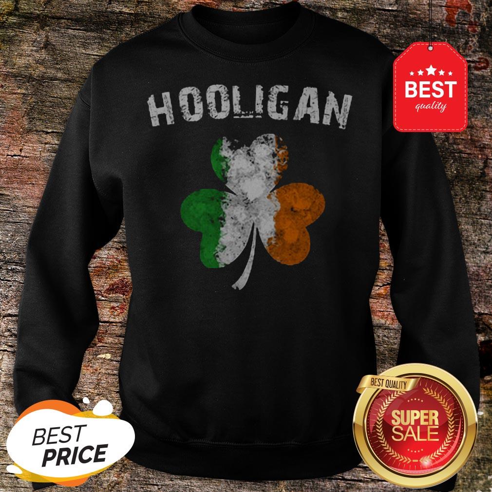 Official Hooligan Irish Shamrock St. Patrick’s Day Shirt