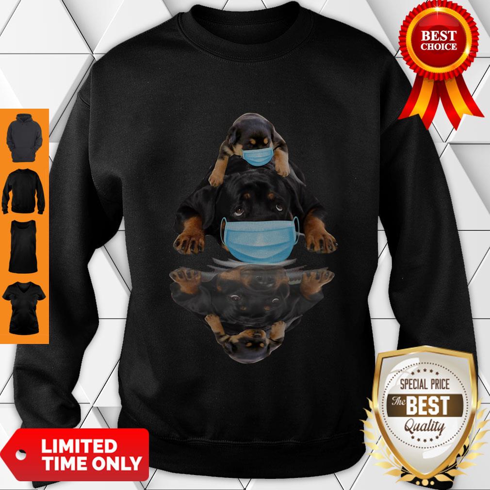 Official Rottweilers Mask Water Mirror Shirt