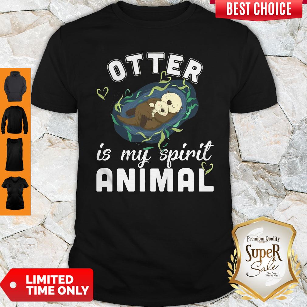 Premium Pocket Otter Is My Spirit Animal Shirt