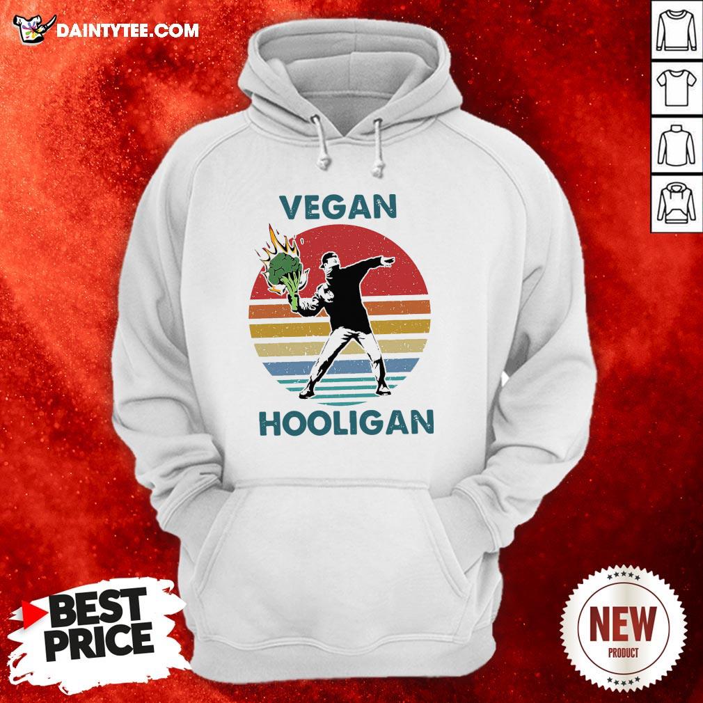 Vegan Hooligan Vintage Retro Shirt