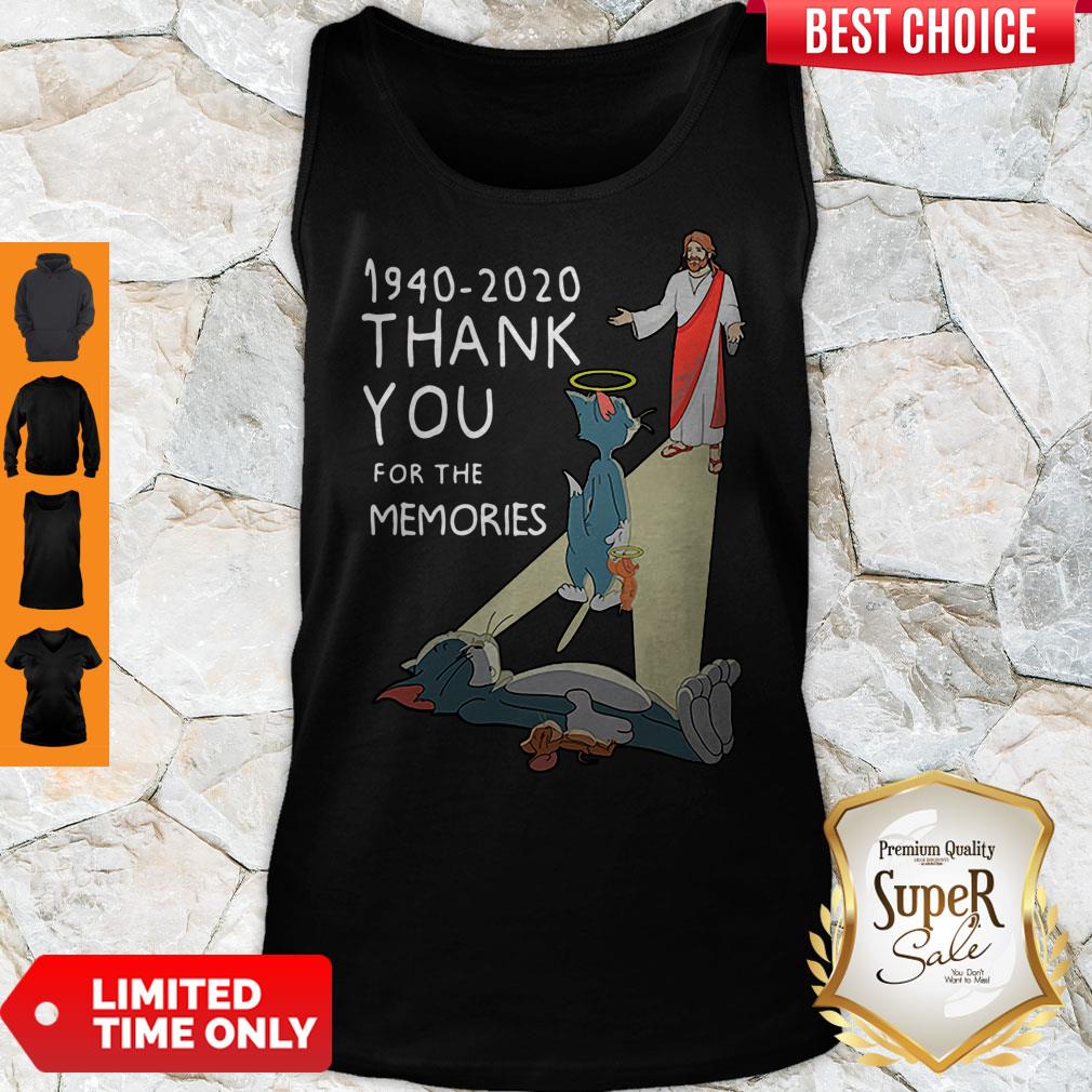 Good Jesus 1940-2020 Thank You For The Memories Tom And Jerry Shirt