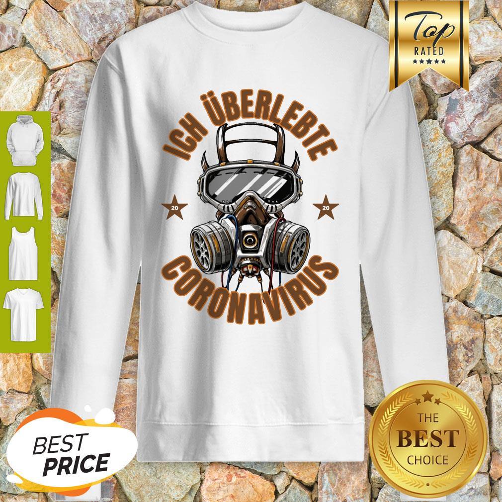 Official Ich Überlebte Coronavirus Covid 19 Shirt
