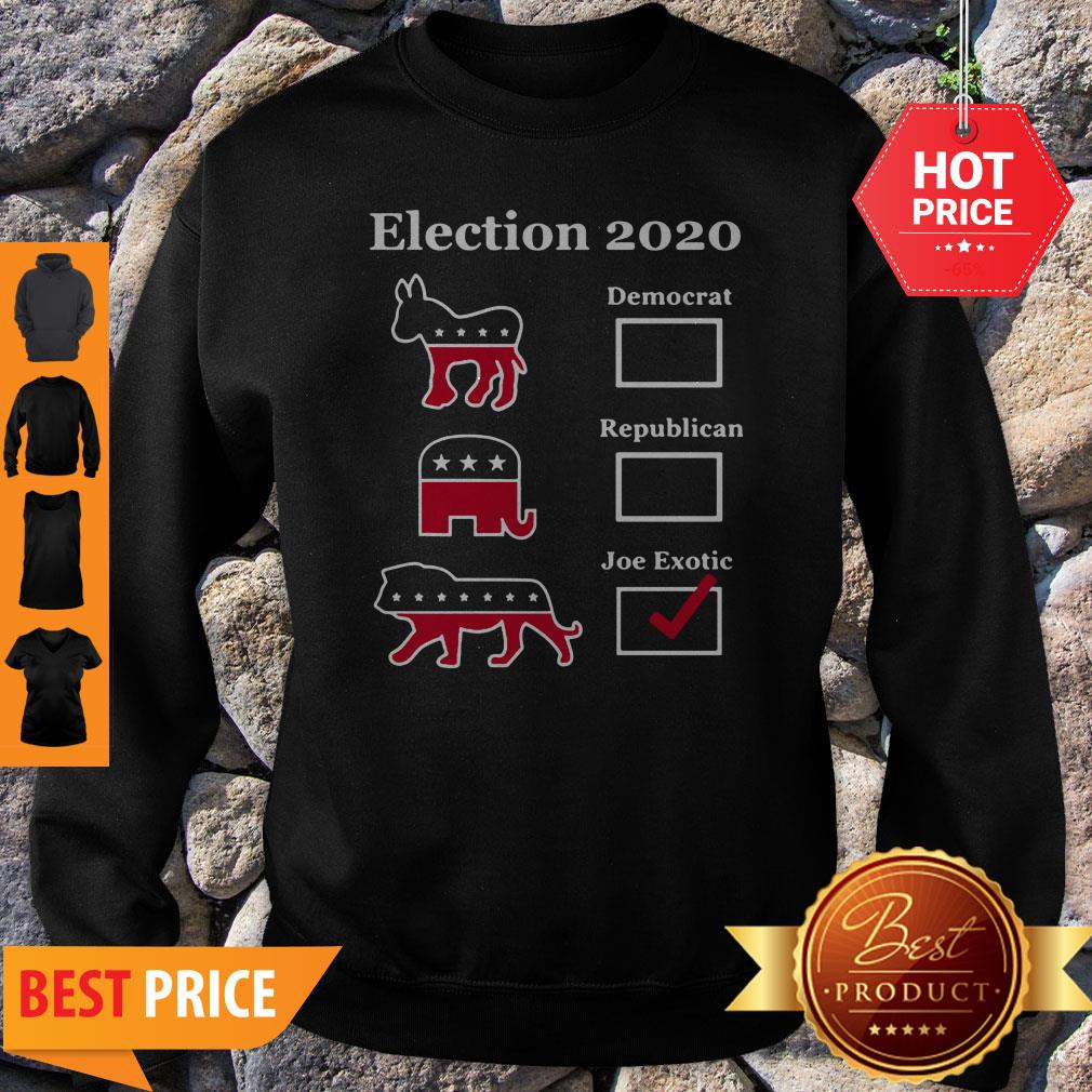 Official Joe Exotic For President Eletion 2020 Tee Shirt