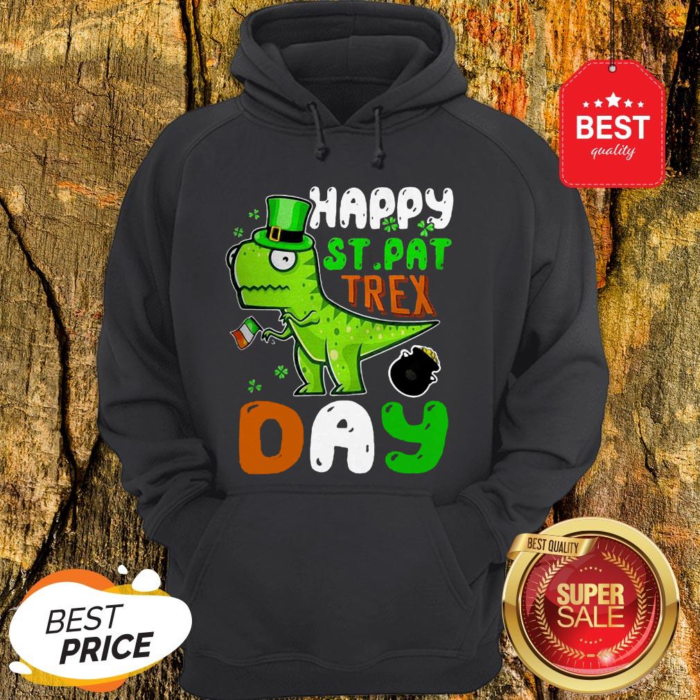 Official St. Patrick’s Day Happy St. Pat Trex Day Shirt