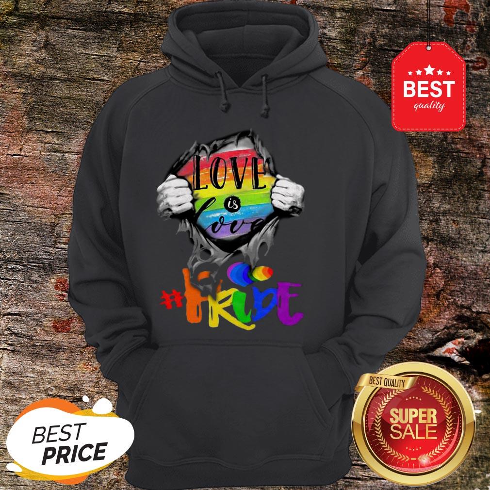 Official LGBT Love Is Love #Pride Blood Inside Me Shirt