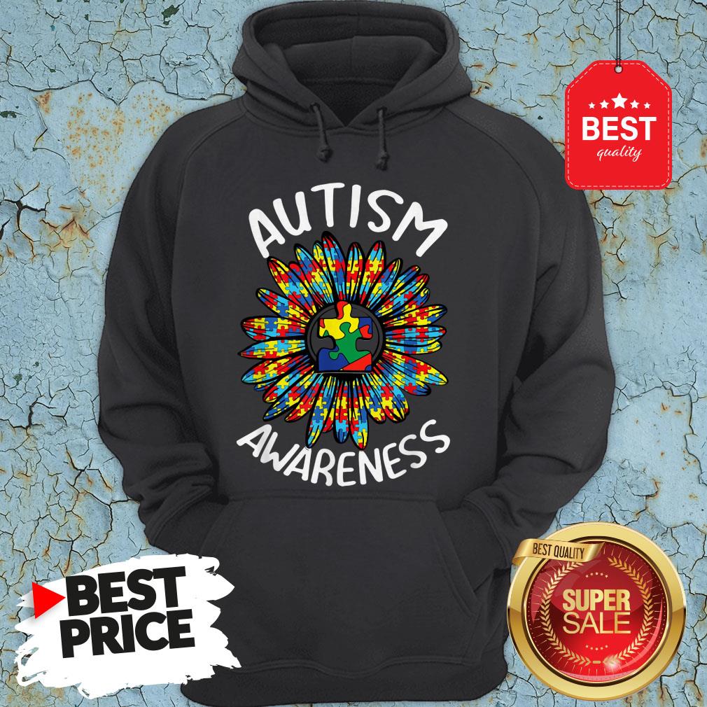 Official Autism Awareness Sunflower Gift Shirt