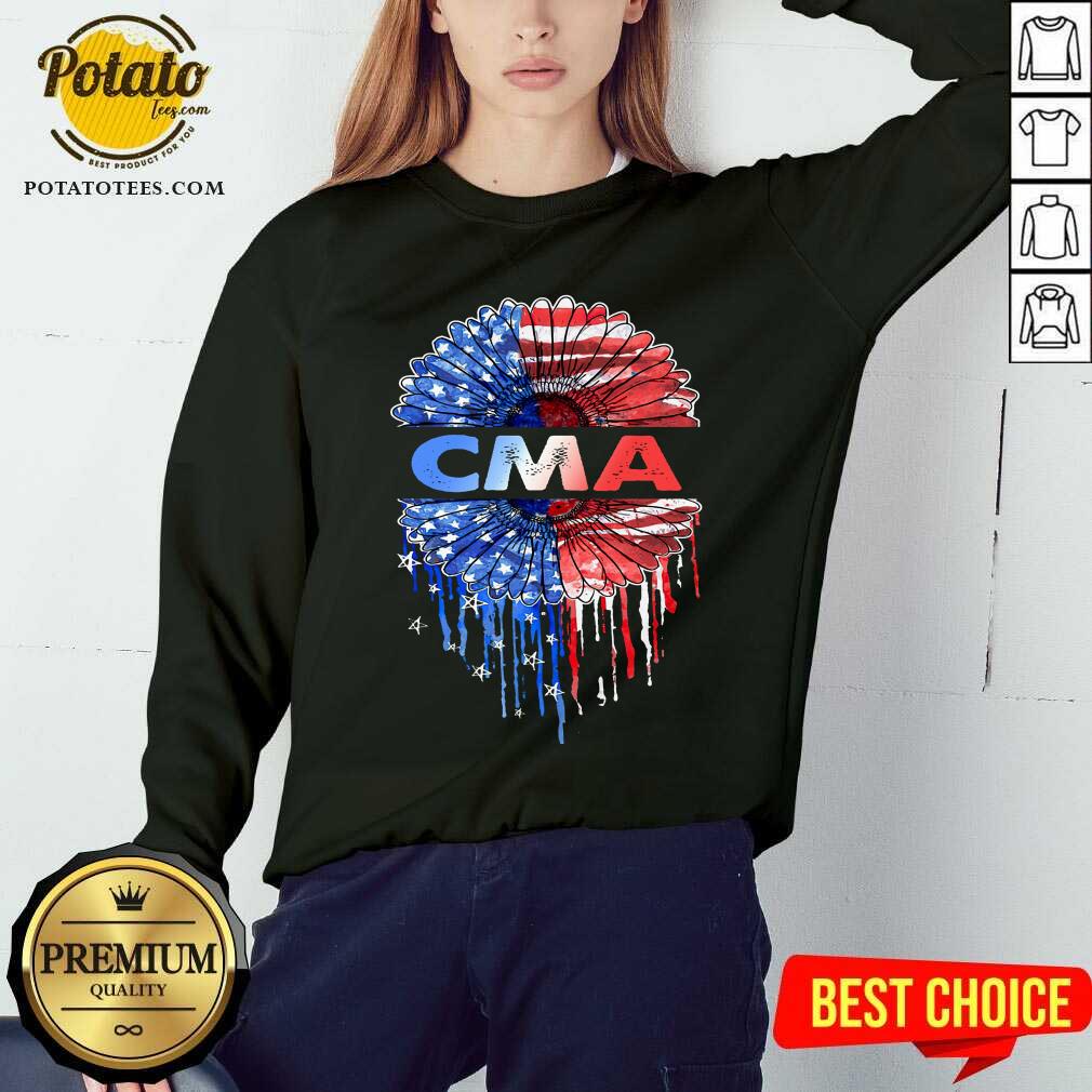 CMA Sunflower 4th Of July Shirt