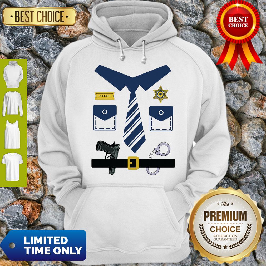 Police Woman – Policeman – Easy Halloween Costume Shirt