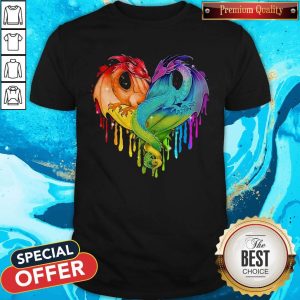 Premium Lgbt Dragons Heart Shirt