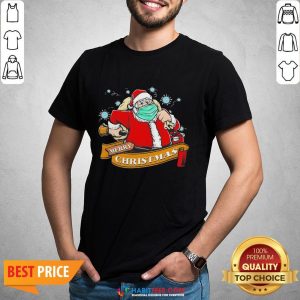 Awesome Best Santa Claus Wearing Mask Shirt