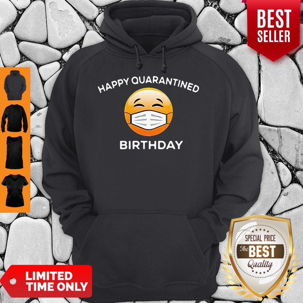 Premium Emoji Happy Quarantine Birthday Coronavirus Shirt