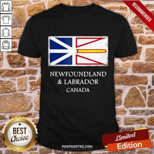 Good Newfoundland And Labrador Canada Flag Shirt