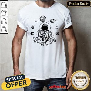 Pro Astronaut Buddha Spiritual Space Shirt