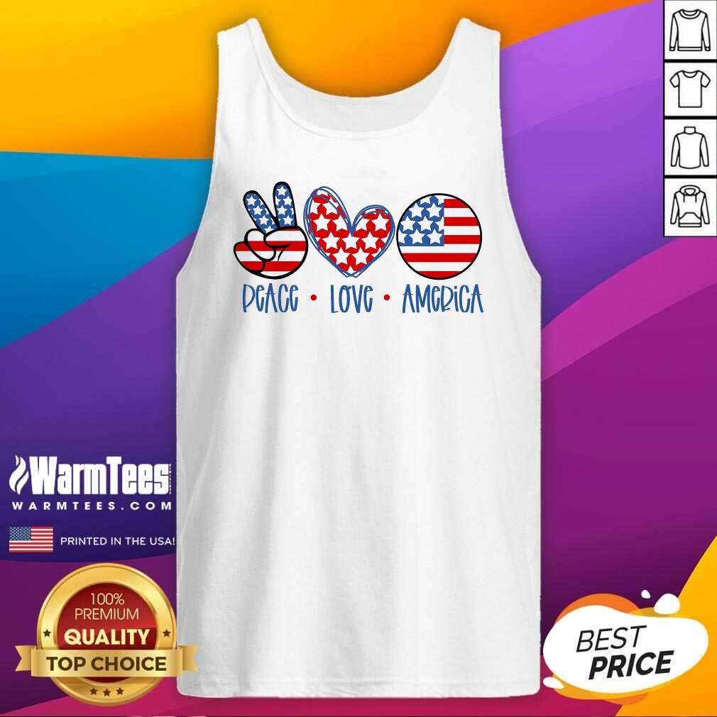 Fantastic Peace Love America Shirt