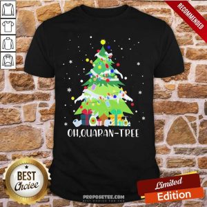 Hot Toilet Paper And Gilf Oh Quaran Tree Christmas Shirt