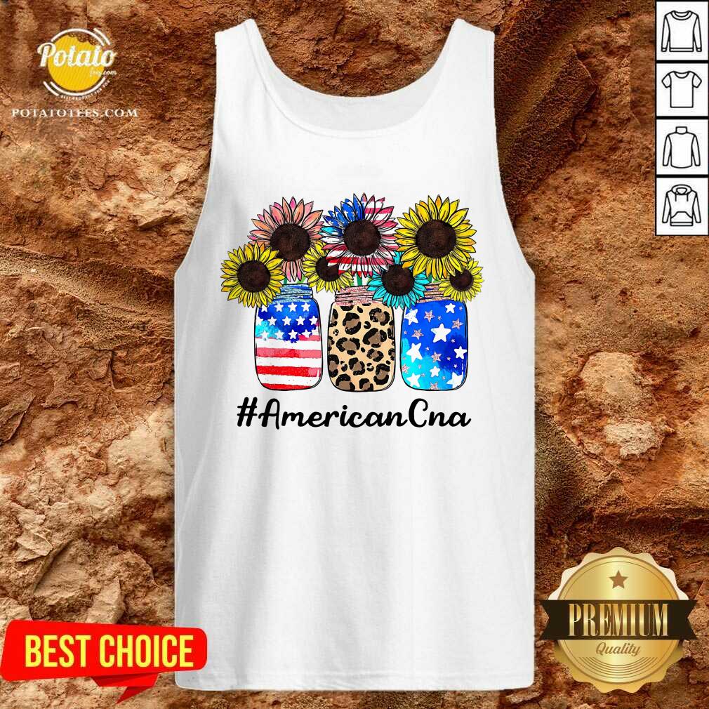 Flower American CNA 4th Of July Shirt