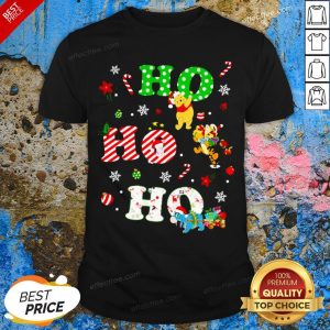 Ho Ho Ho Pooh And Friends Christmas Shirt