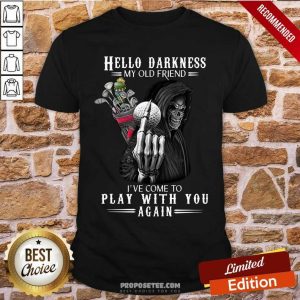 Death Golf Hello Darkness My Old Friend Shirt