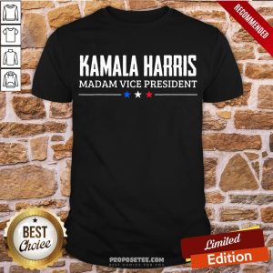 Awesome Kamala Harris Madam Vice President Joe Biden Vp 2021 Shirt