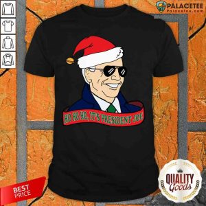 Ho Ho Ho It’s President Joe Biden Wear Hat Santa Xmas Shirt