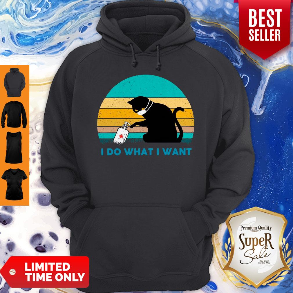 Funny Cat Face Mask I Do What I Want Shirt