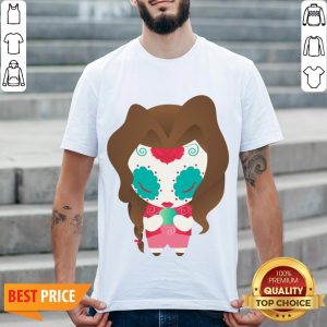Aeris Gainsborough Skulls Day Of The Dead Dia De Los Muertos Shirt
