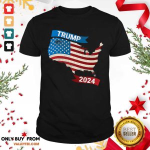 Fantastic Trump 2024 American Flag Vote Shirt
