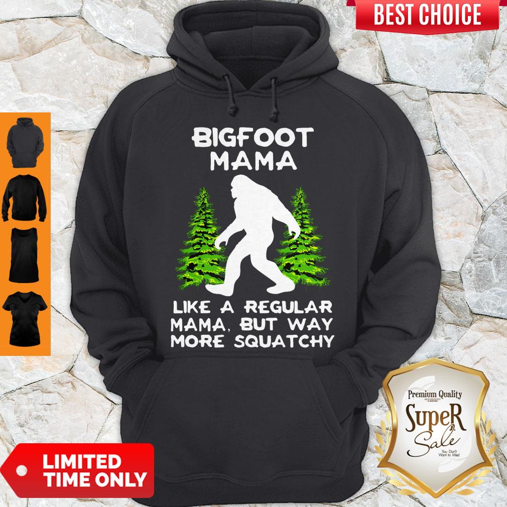 Adorable Lovely Cute Bigfoot Mama Shirt