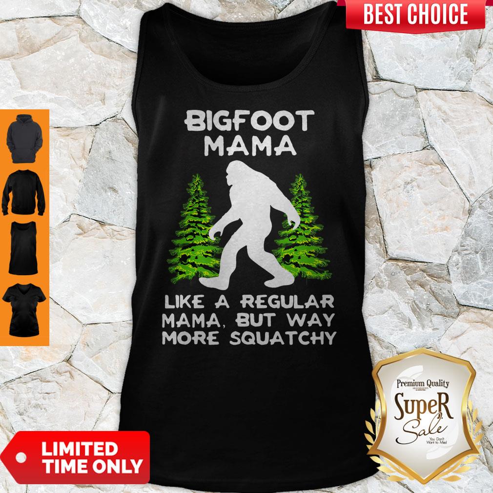 Adorable Lovely Cute Bigfoot Mama Shirt