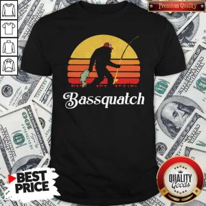 Pretty Bigfoot Fishing Banset Shirt