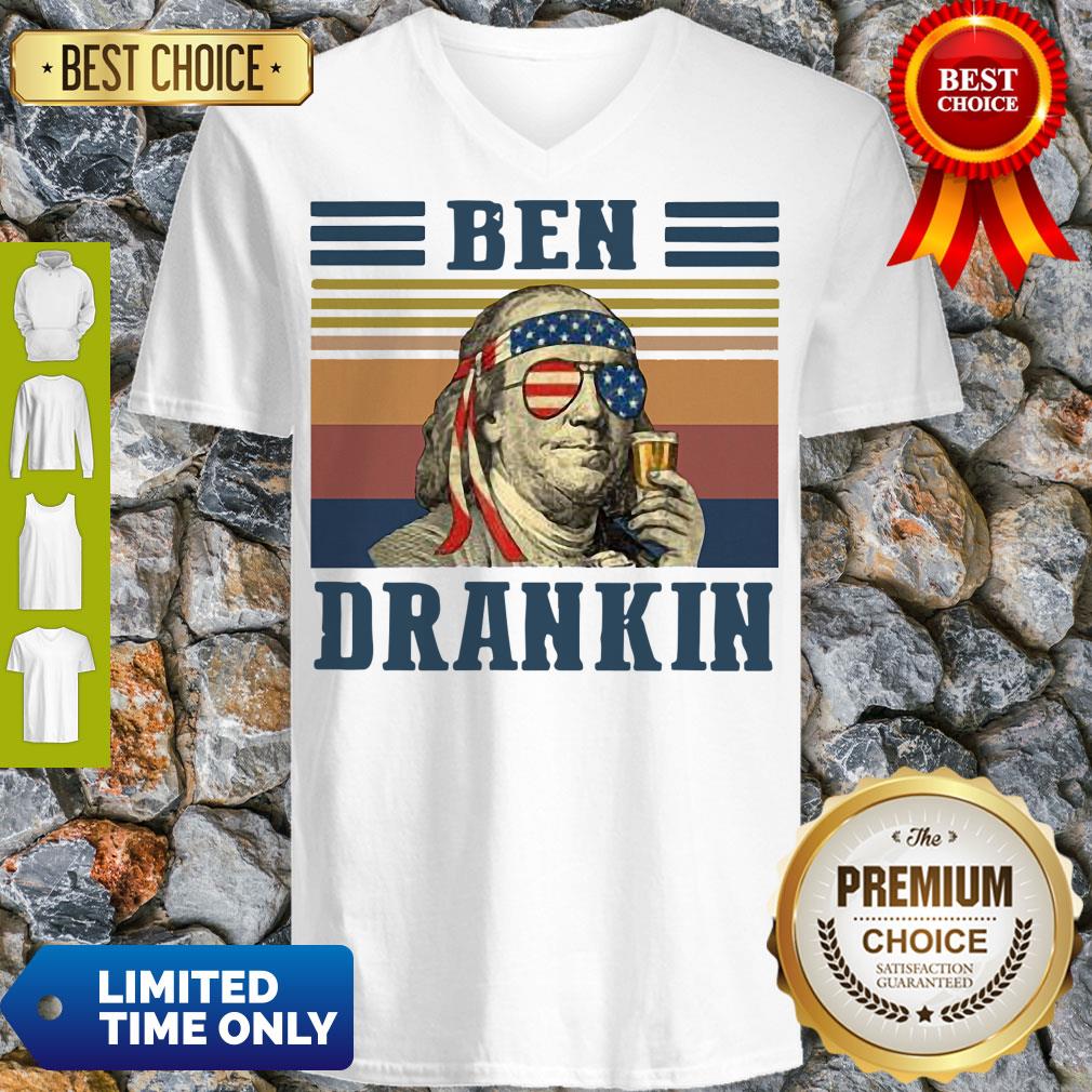 Funny Ben Drankin Vintage Shirt