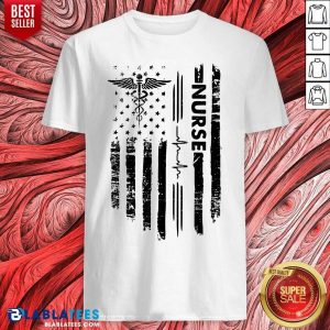 American Flag Nurse Shirt