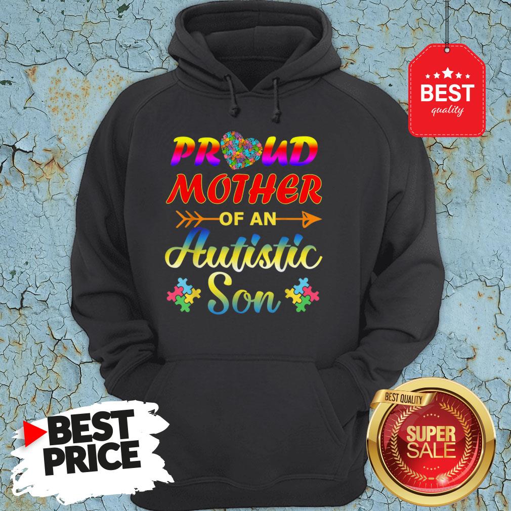 Autism Awareness Tee Proud Mother Autistic Son Funny Gifts Shirt