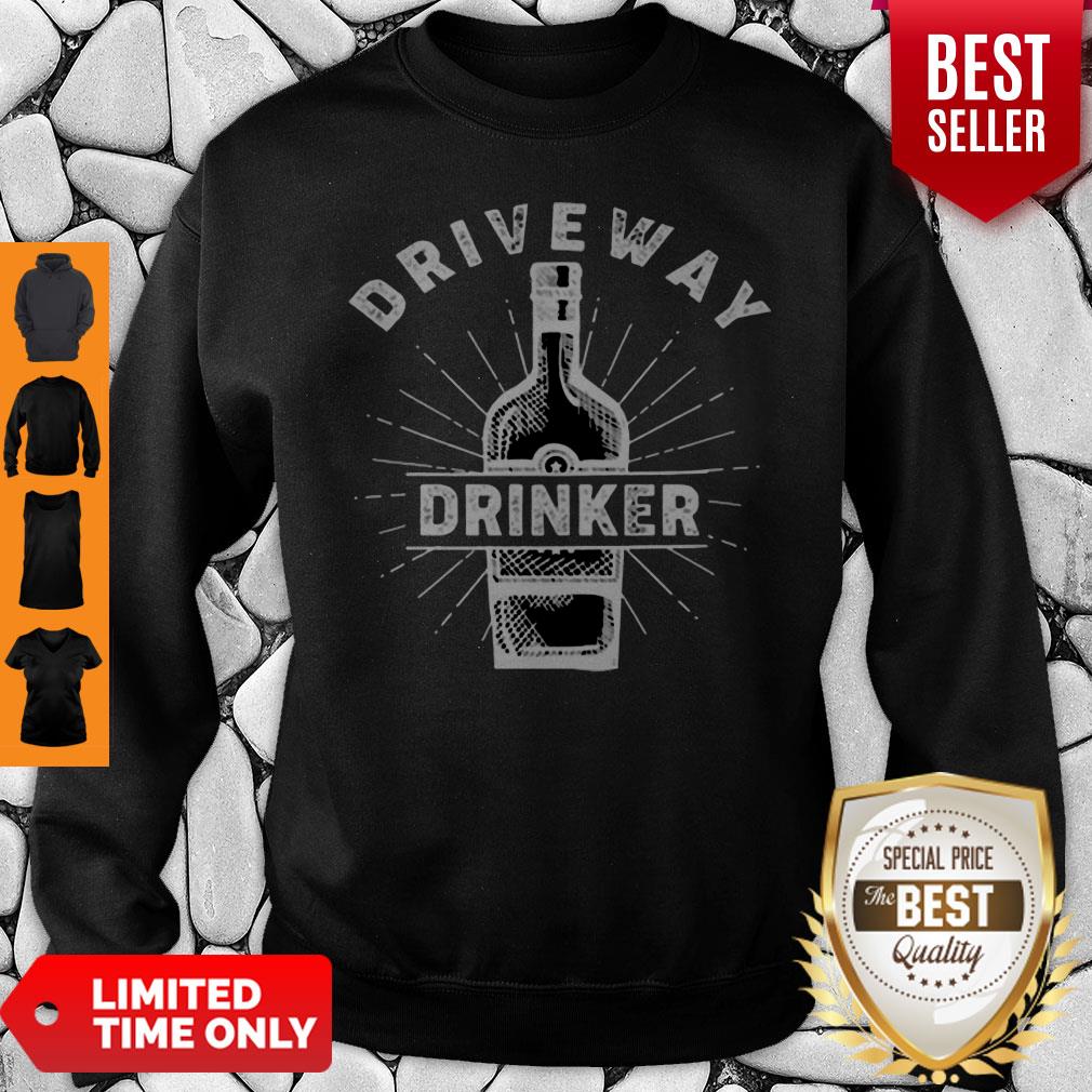 Driveway Drinker Drinking Quarantine Social Distancing Shirt