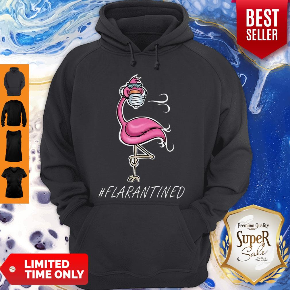 Flamingo Mask #Flarantined COVID-19 Shirt
