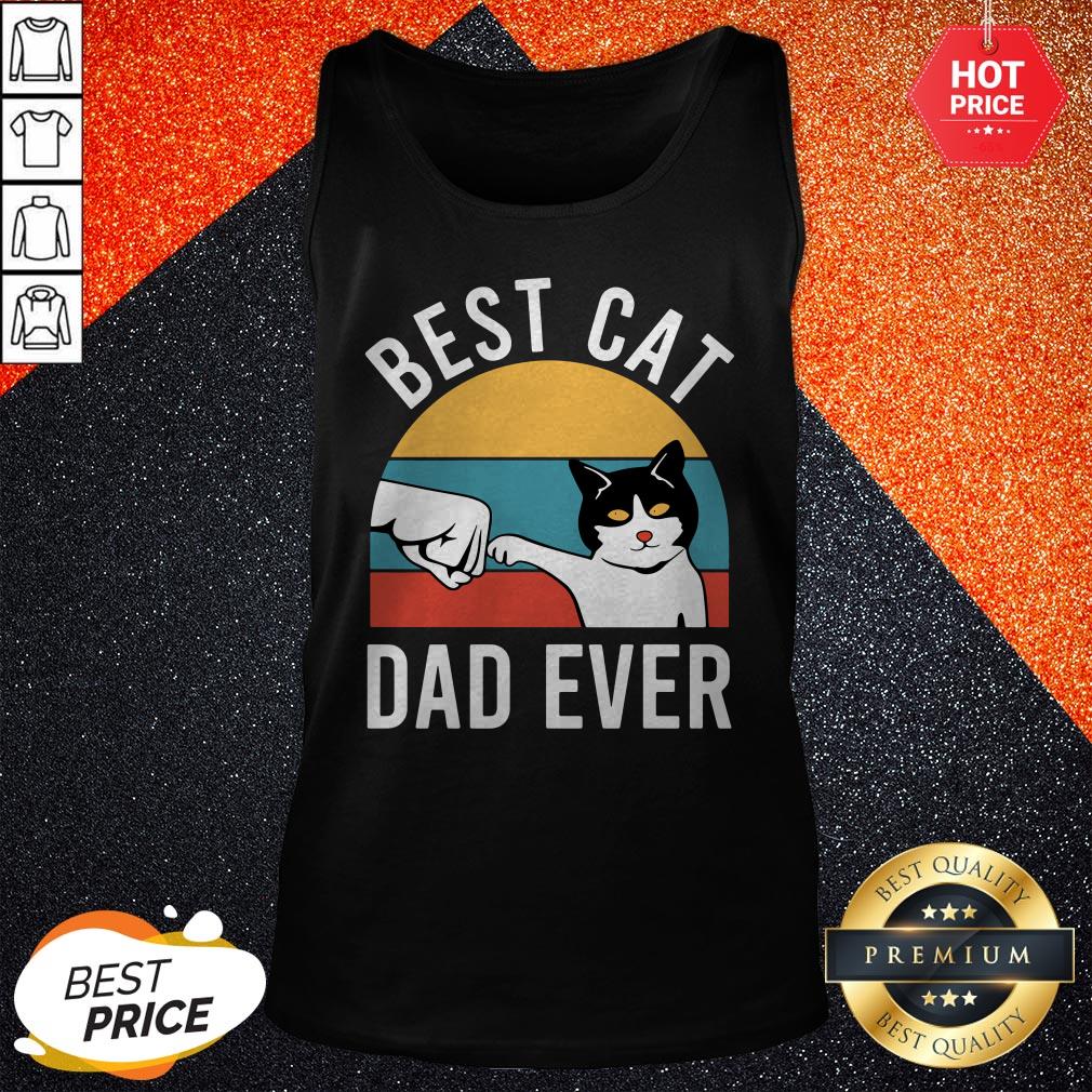 Best Cat Dad Ever Vintage Shirt