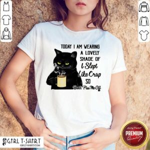Funny Black Cat Dont Piss Me Off Shirt