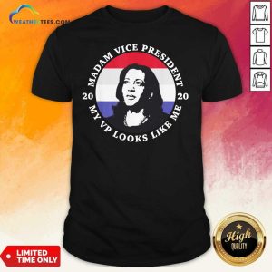 Premium Kamala Harris Mvp Madam Vice President My Vp Looks Like Me Shirt