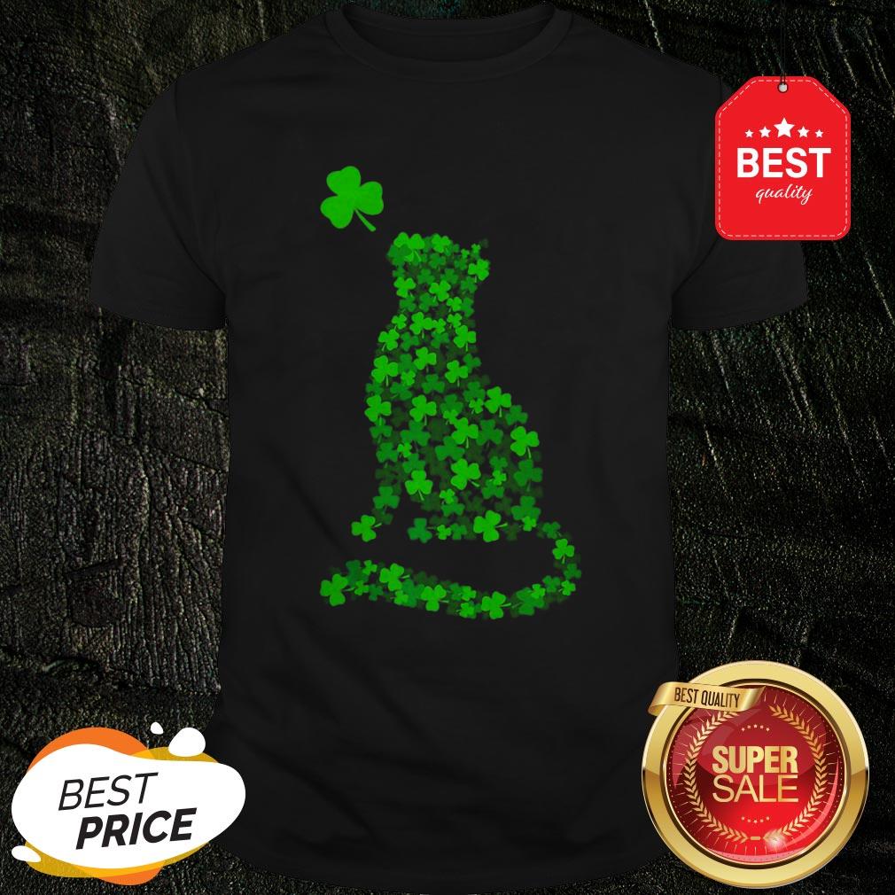 Official Shamrock Cat Happy Saint Patricks Day Cat Shirt