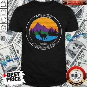 Top Cold Cuts Merch Title Fight Deer Shirt