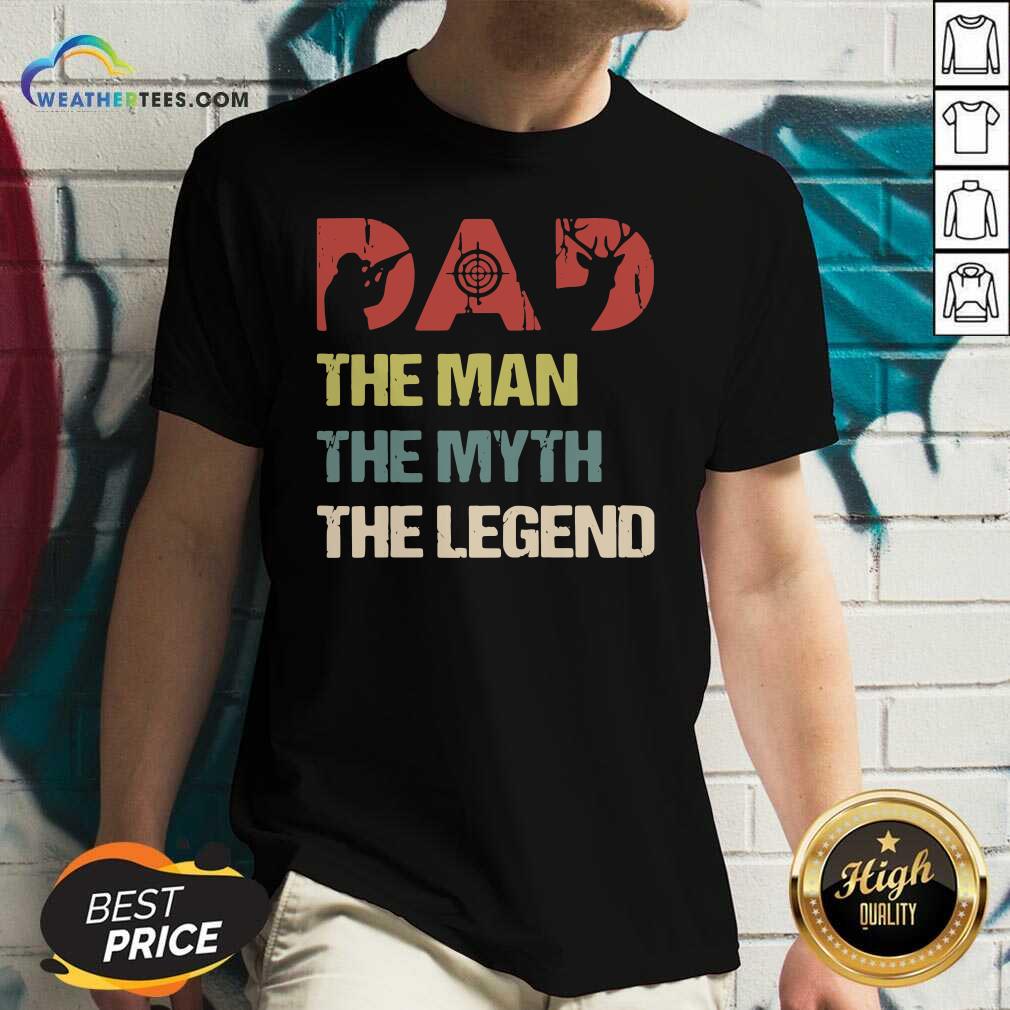 Official Deer Hunter Dad The Man The Myth The Legend Vintage Shirt