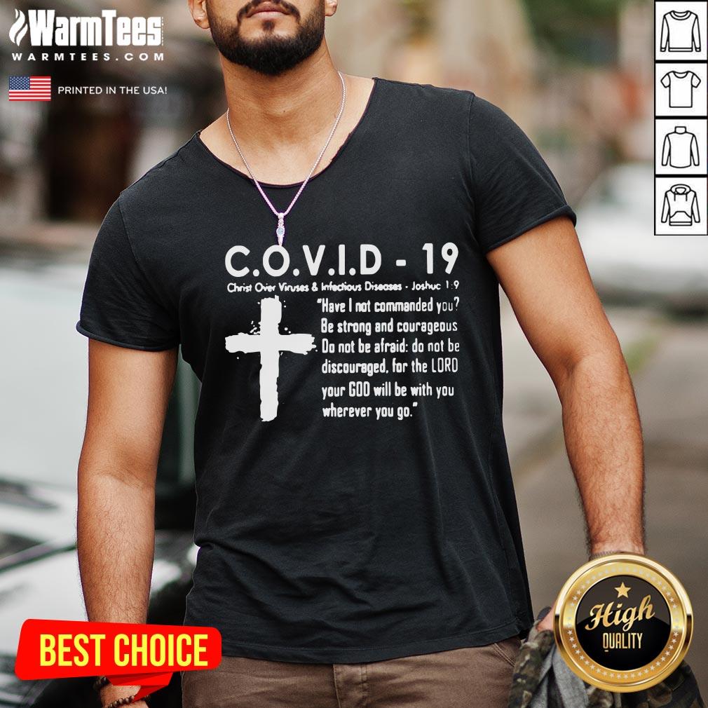 Nice Covid 19 Christ Over Viruses And Infectious Diseases Shirt
