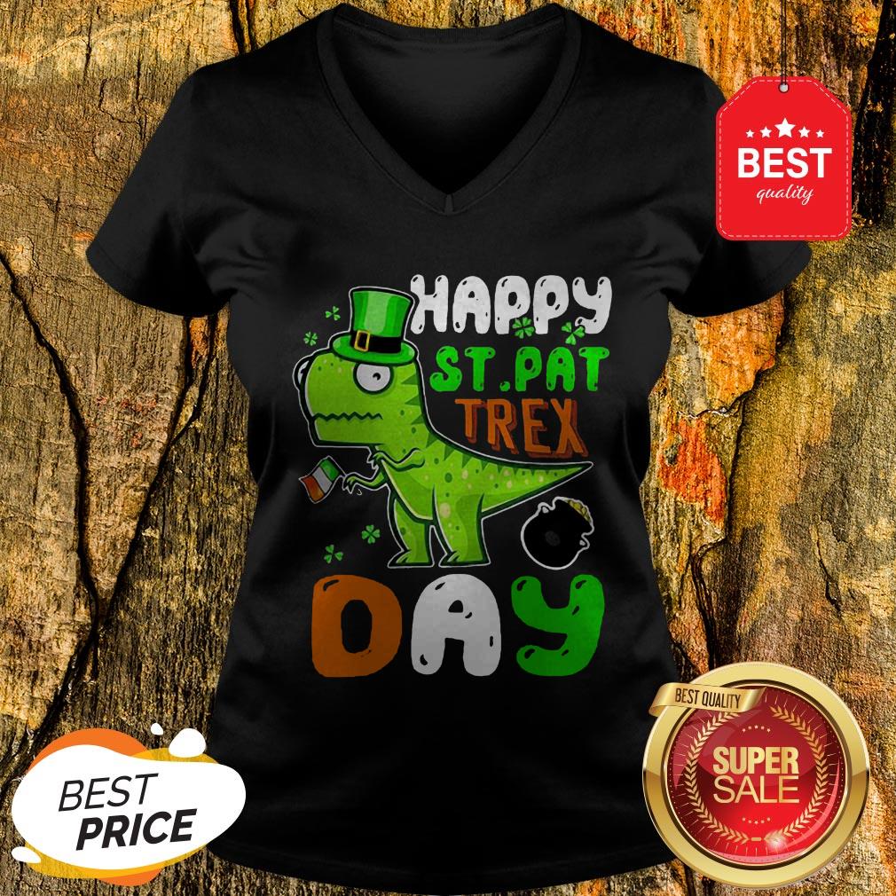 Official St. Patrick’s Day Happy St. Pat Trex Day Shirt