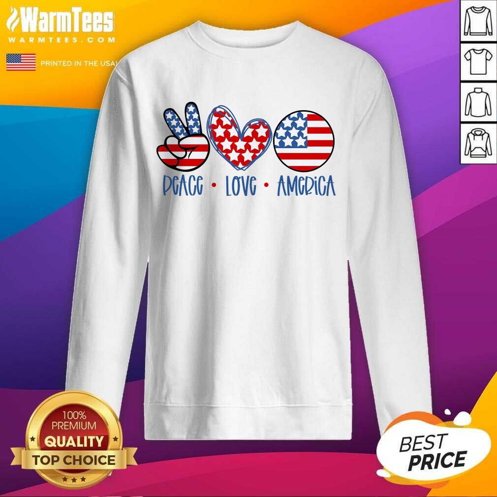 Fantastic Peace Love America Shirt