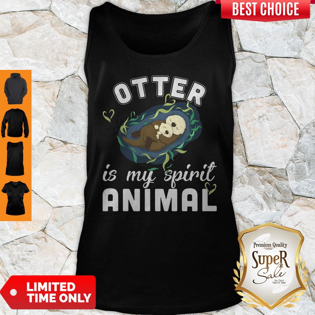Premium Pocket Otter Is My Spirit Animal Shirt