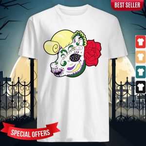 Sugar Skull Pony Day Of Dead Dia De Muertos Shirt