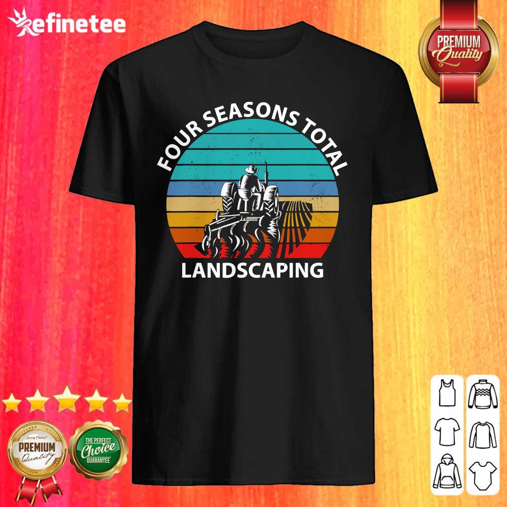 Official Four Season Total Landscaping Vintage Shirt