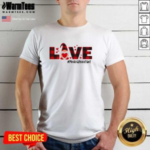 Premium Gnome Love Valentine #Medical Assistant Shirt