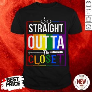 Straight Outta The Closet Pride LGBT T-Shirt